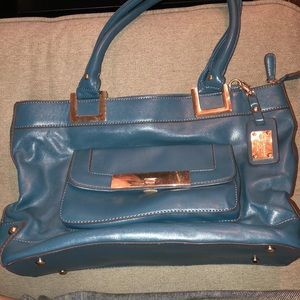 La Terre blue Handbag